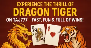 Read more about the article Experience the Thrill of Dragon Tiger on Taj777—Fast, Fun & Full of Wins!