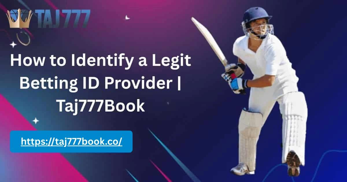 You are currently viewing How to Identify a Legit Betting ID Provider | Taj777Book