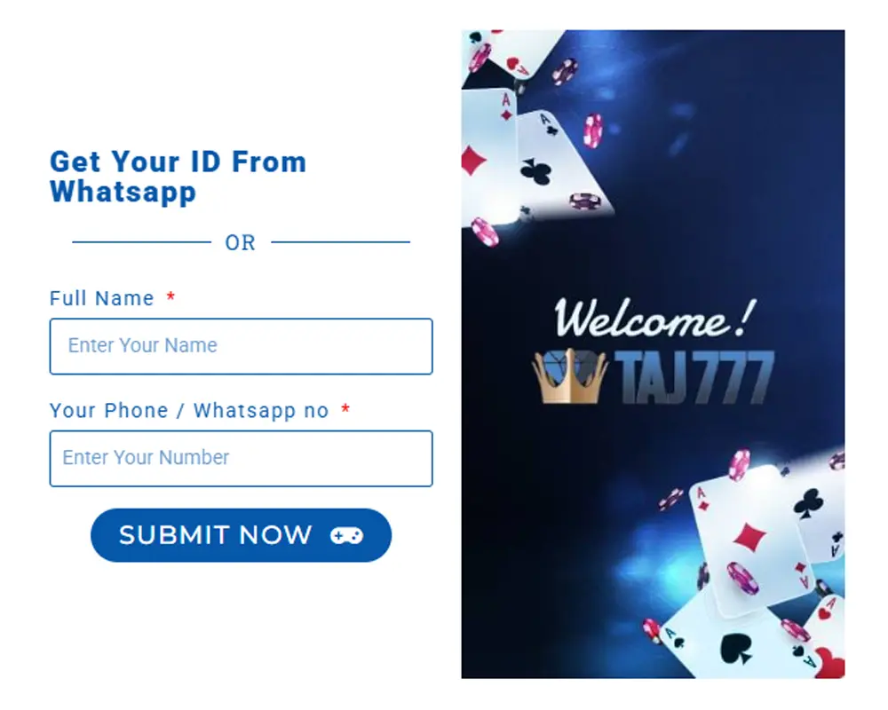 How to Get Your Taj777 Online Bookie ID