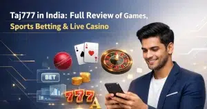 Read more about the article Taj777 in India: Full Review of Games, Sports Betting & Live Casino